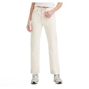 NWT Levi's‎ 501 Original Fit White Tie Dye Straight Leg Jeans 27x30